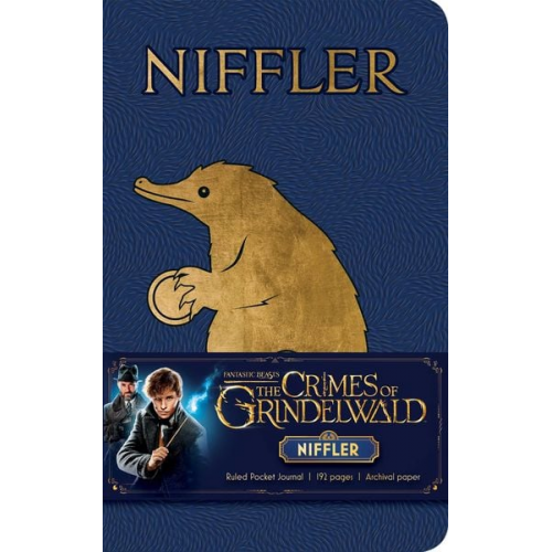 Insight Editions - Fantastic Beasts: The Crimes of Grindelwald: Niffler Ruled Pocket Journal