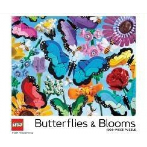 LEGO Butterflies & Blooms 1000-Piece Puzzle