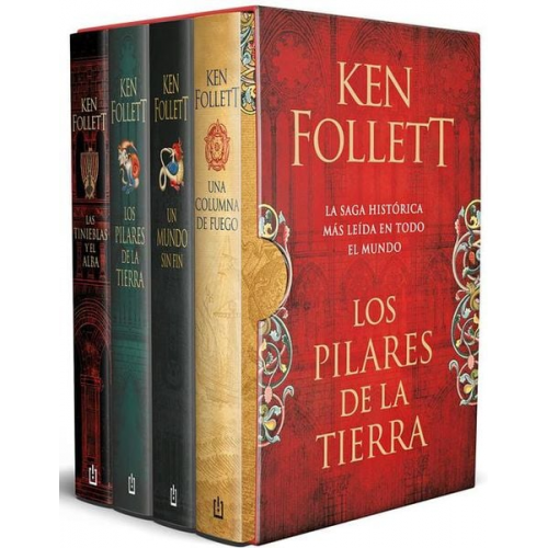 Ken Follett - Estuche Saga: Los Pilares de la Tierra / Kingsbridge Novels Collection. (4 Boo K S Boxed Set)