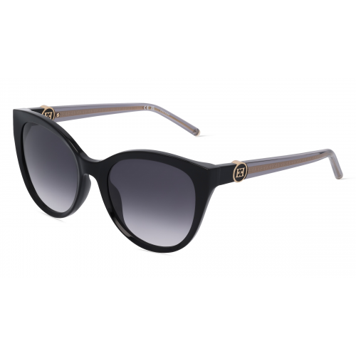 Escada ESCSESD87 Damen-Sonnenbrille Vollrand Butterfly Kunststoff-Gestell, schwarz