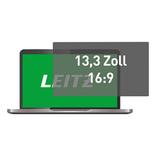 LEITZ Display-Blickschutzfolie für 33,8 cm (13,3 Zoll)