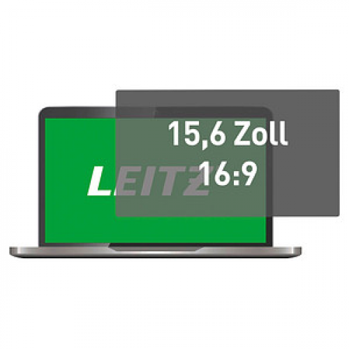 LEITZ Display-Blickschutzfolie für 39,6 cm (15,6 Zoll)