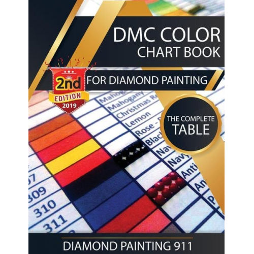 Diamond Painting 911 - DMC Color Chart Book for Diamond Painting