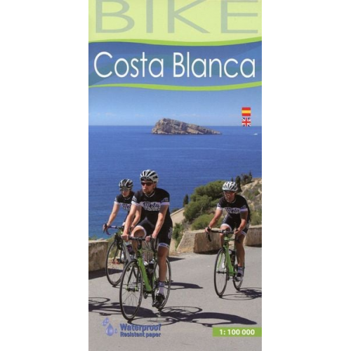 Costa Blanca Bike Cycling map 1:100 000