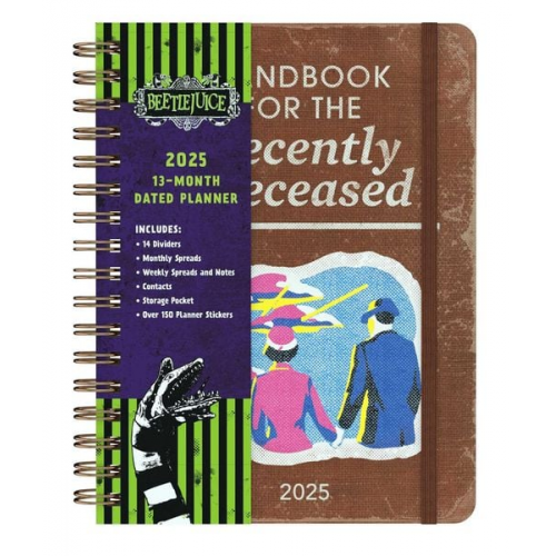 Insights - 2025 Beetlejuice 13-Month Weekly Planner