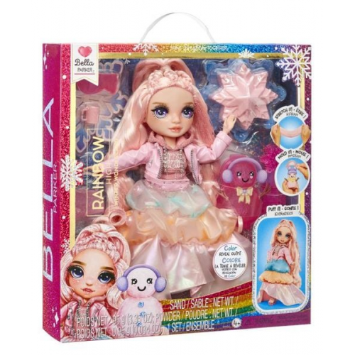 Rainbow High Winter Wonderland Doll- Bella (Pink)