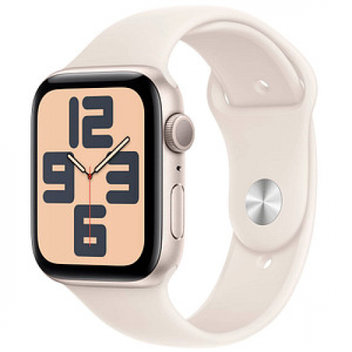 Apple Watch SE 44 mm Aluminium (GPS) Sportarmband S/M  polarstern