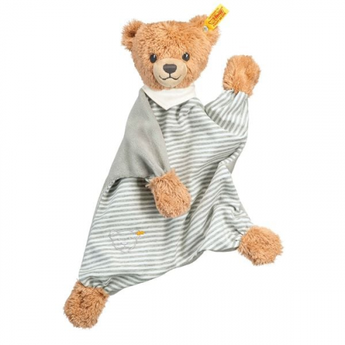 Steiff - Schmusetücher - Schlaf-gut-Bär Schmusetuch, grau, 30cm