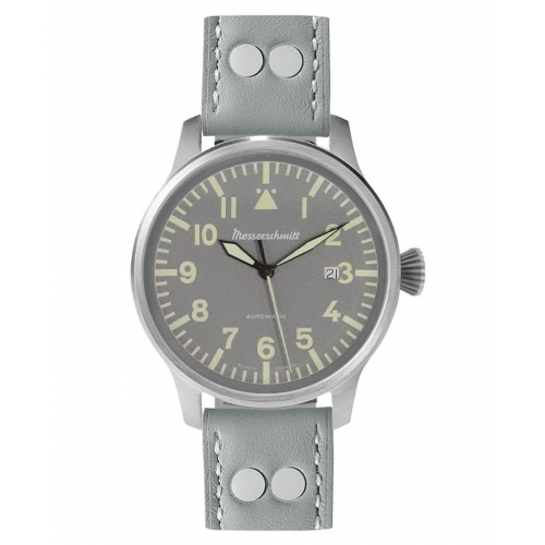 Messerschmitt ME-7H153-L Flieger-Herrenuhr Automatik Grau