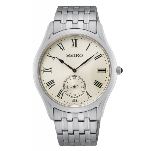 Seiko SRK047P1 Herrenuhr Kleine Sekunde Stahl/Silberfarben