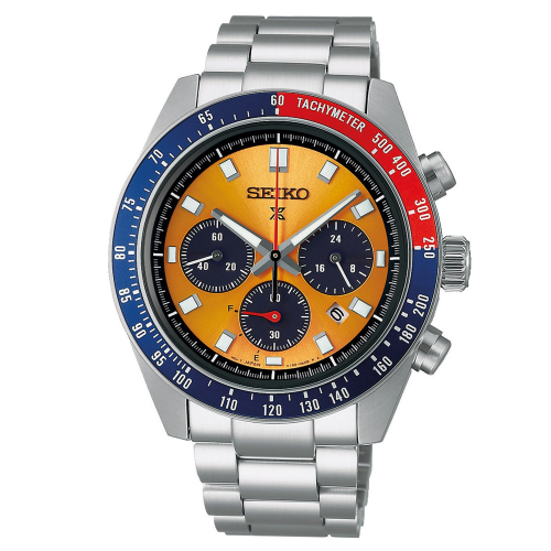 Seiko SSC947P1 Prospex Speedtimer Herrenuhr Solar Orange