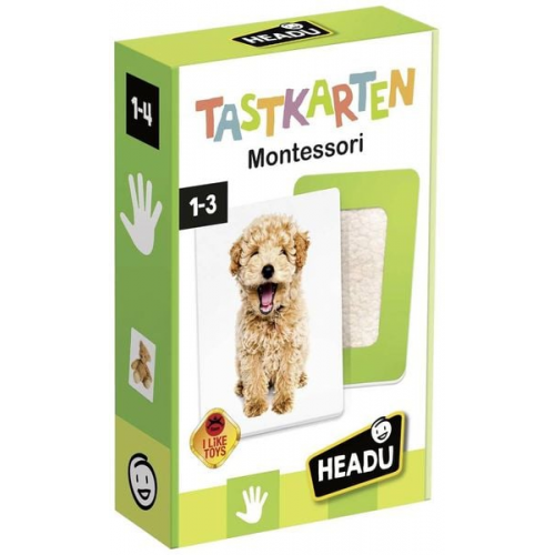 HEADU Montessori Tastkarten 1-4 Jahre