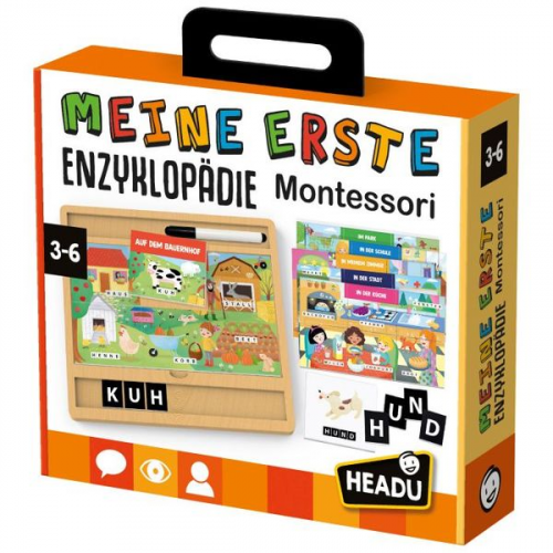 HEADU Montessori Meine erste Enzyklopädie 3,6 Jahre