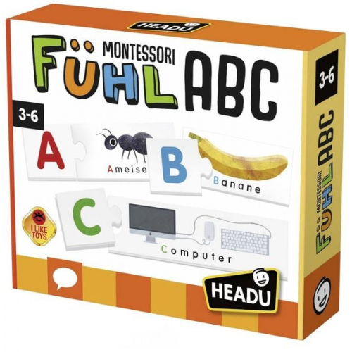 HEADU Montessori Fühl-ABC 3-6 Jahre