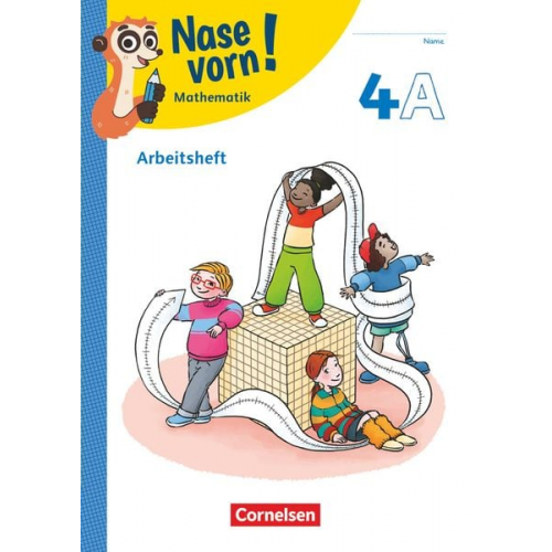Nase vorn! 4. Schuljahr - Lehrwerk für Mathematik - Ausgabe 2023 - Arbeitsheft Teil A und B