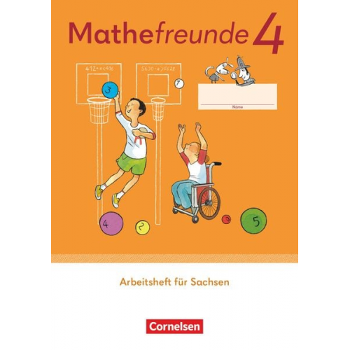 Mathefreunde 4. Schuljahr - Ausgabe Sachsen 2022 - Arbeitsheft