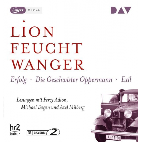 Lion Feuchtwanger - Die »Wartesaal«-Trilogie. Erfolg – Die Geschwister Oppermann – Exil
