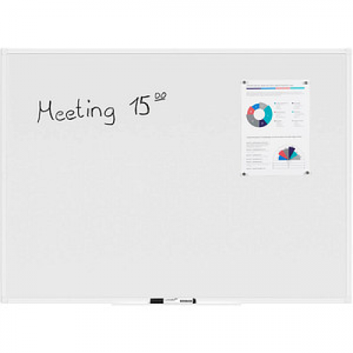 MAUL Whiteboard MAULprimo 110,0 x 80,0 cm weiß kunststoffbeschichteter Stahl