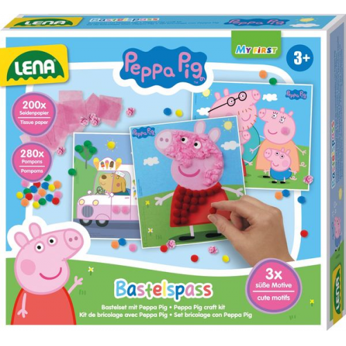 Lena - Bastelspaß Peppa Pig, Faltschachtel