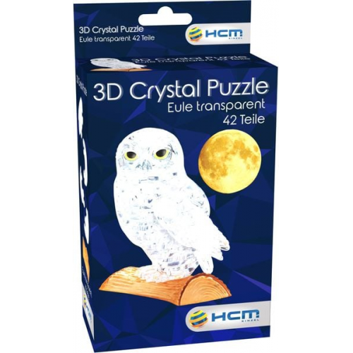 Jeruel Industrial - Crystal Puzzle - Eule Transparent