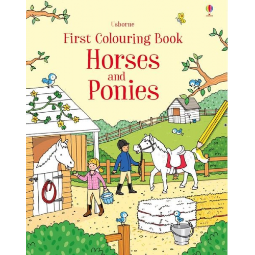 Jessica Greenwell - Greenwell, J: First Colouring Book Horses and Ponies