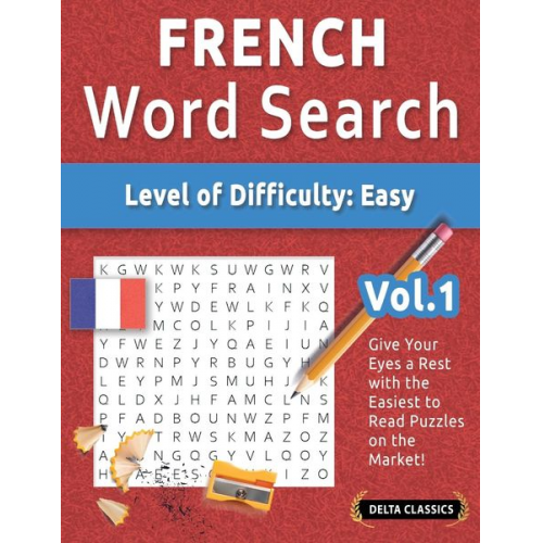 Delta Classics - French Word Search - Level Of Difficulty