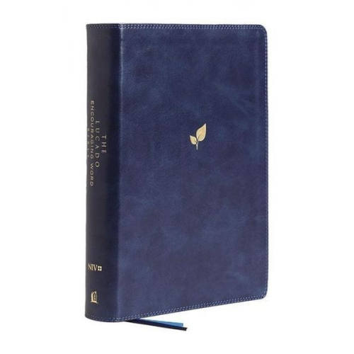 Thomas Nelson - Niv, Lucado Encouraging Word Bible, Blue, Leathersoft, Comfort Print