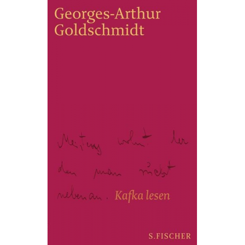 Georges-Arthur Goldschmidt - Meistens wohnt der den man sucht nebenan