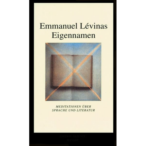 Emmanuel Levinas - Eigennnamen