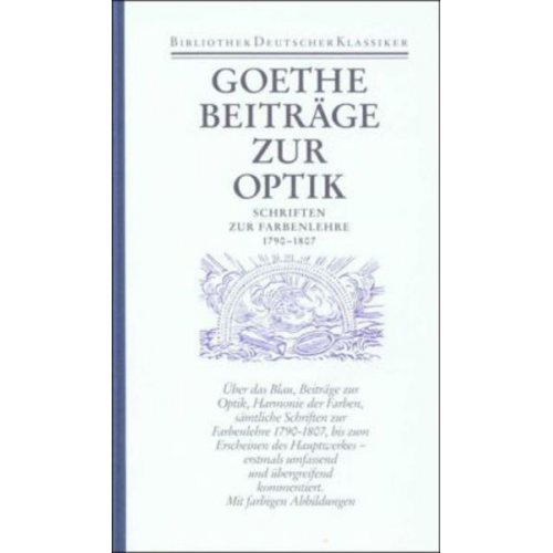 Johann Wolfgang von Goethe - Sämtliche Werke. Briefe, Tagebücher und Gespräche. 40 in 45 Bänden in 2 Abteilungen. Tl.2