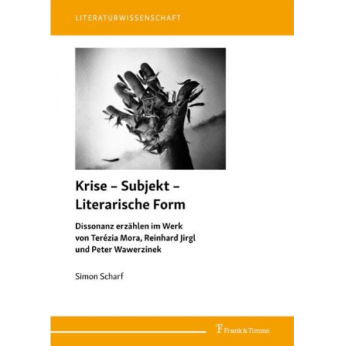 Simon Scharf - Krise – Subjekt – Literarische Form