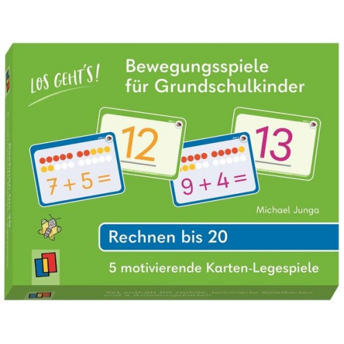 Los geht's! Bewegungsspiele für Grundschulkinder - Rechnen bis 20