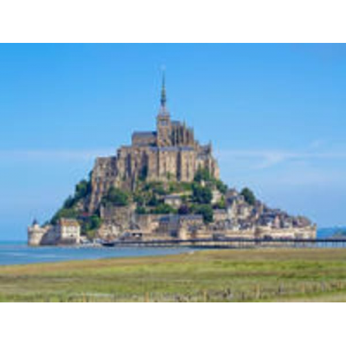 CALVENDO Puzzle Mont Saint-Michel | 1000 Teile Lege-Größe 64x48cm Foto-Puzzle für glückliche Stunden