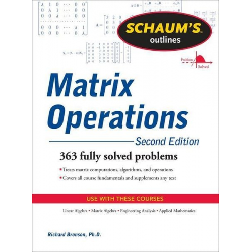 Richard Bronson - Schaum's Outline of Matrix Operations