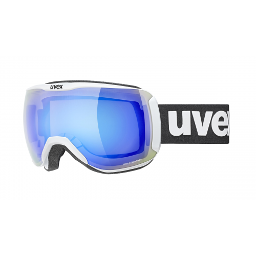 Uvex DOWNHILL 2100 CV  Unisex-Skibrille Vollrand Monoscheibe Kunststoff-Gestell, schwarz