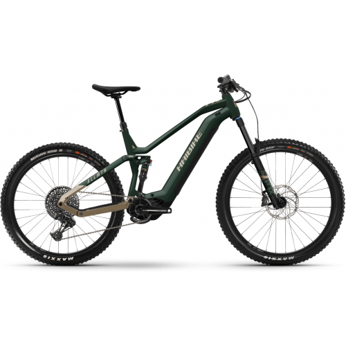 HAIBIKE AllMtn 7 (720 Wh), 12 Gang Kettenschaltung, Herrenfahrrad, Diamant, Modell 2023, 27,5 / 29 Zoll 47 cm matte green/gloss caramel/black