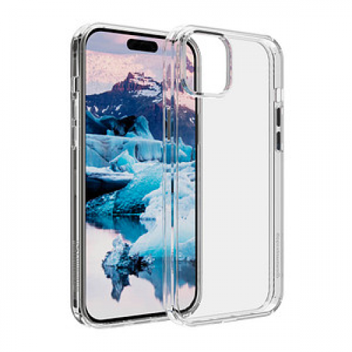 dbramante1928 Iceland Pro Handy-Cover für Apple iPhone 15 transparent