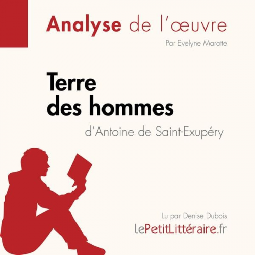 LePetitLitteraire Evelyne Marotte Sandra Gardent - Terre des hommes d'Antoine de Saint-Exupéry (Analyse de l'oeuvre)