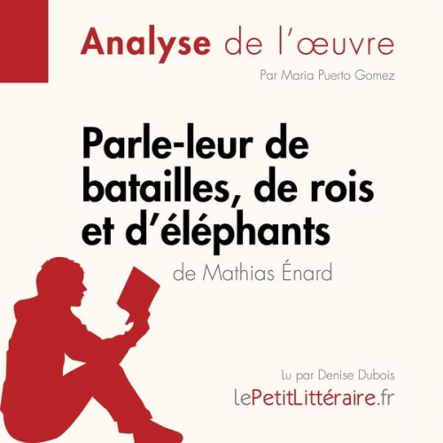 LePetitLitteraire Maria Puerto Gomez - Parle-leur de batailles, de rois et d'éléphants de Mathias Énard (Fiche de lecture)