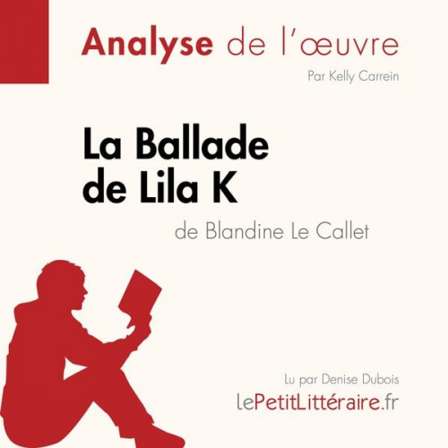 LePetitLitteraire Kelly Carrein - La Ballade de Lila K de Blandine Le Callet (Analyse de l'oeuvre)