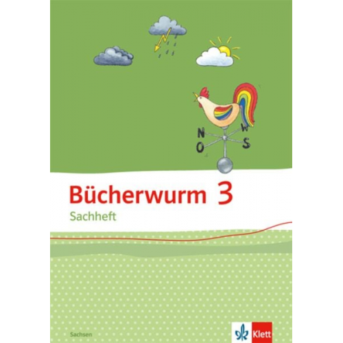 Bücherwurm Sachheft. Arbeitsheft 3. Schuljahr. Ausgabe für Sachsen