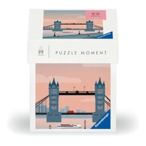 Ravensburger Puzzle 12001375 - London - 99 Teile Puzzle Moment für Erwachsene und Kinder ab 14 Jahren