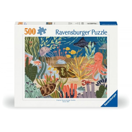 Ravensburger Puzzle 12001385 - Ocean Whimsie - 500 Teile Puzzle für Erwachsene und Kinder ab 12 Jahren