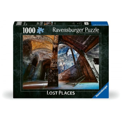 Ravensburger Puzzle Lost Places 12001393 - Alpenhaus Graffito Beelitzer Heilstätten - 1000 Teile Puzzle für Erwachsene ab 14 Jahren