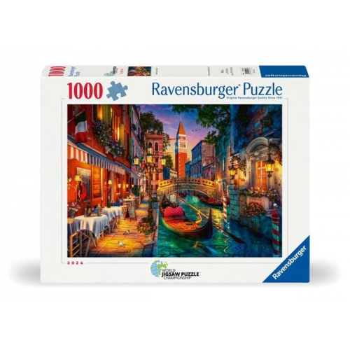 Ravensburger Puzzle 12001439 - Canal Cruise in Venice - 1000 Teile Puzzle für Erwachsene und Kinder ab 14 Jahren