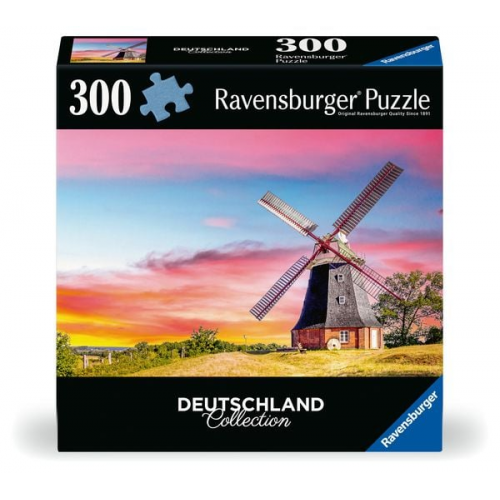 Ravensburger Puzzle 12001478 - Die Windmühle von Klütz - 300 Teile Puzzle Deutschland Collection für Erwachsene ab 14 Jahren