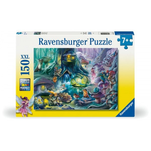 Ravensburger Kinderpuzzle - 12004051 Zauberhafter Wald - Puzzle für Kinder ab 7 Jahren, mit 150 Teilen im XXL-Format