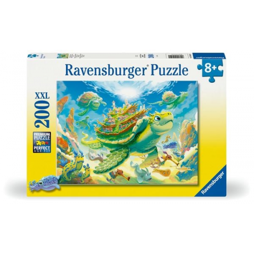 Ravensburger Kinderpuzzle - 12004052 Magische Tiefsee - Puzzle für Kinder ab 8 Jahren, mit 200 Teilen im XXL-Format