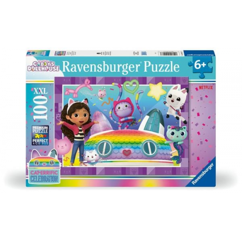 Ravensburger Kinderpuzzle - 12004117 Gabby's Dollhouse - Puzzle für Kinder ab 6 Jahren, mit 100 Teilen im XXL-Format