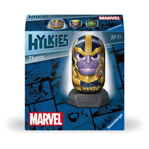 Ravensburger Hylkies: Marvel Sammelfiguren zum selbst zusammenbauen - Figur #23 - Thanos - Aufbauen, Verlieben, Sammeln - Mini-Figuren für Fans der Ma